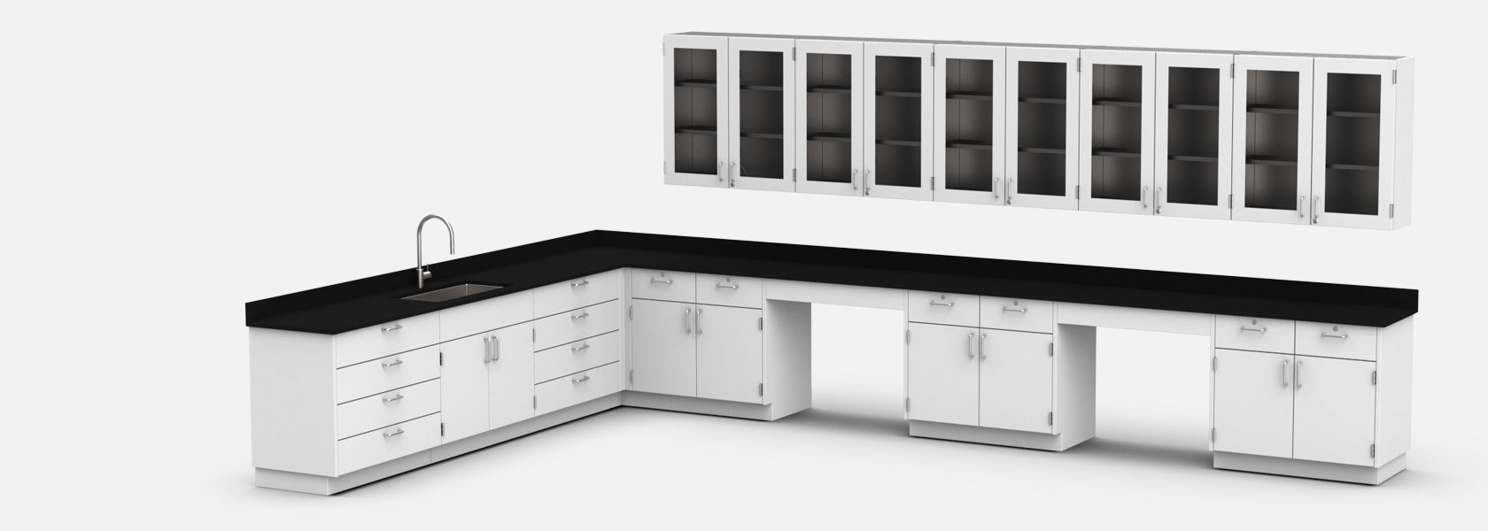 Aluminum Kitchen Base Cabinets