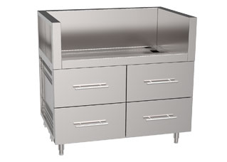 4 Drawers Grill Cabinet