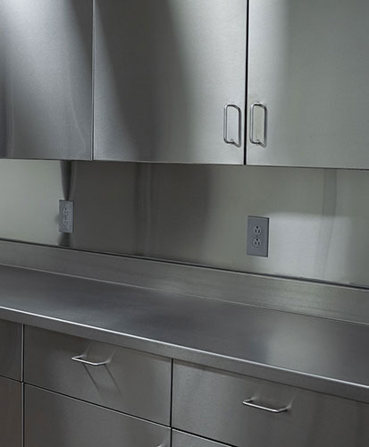 Stainless Scientific Lab Cabinets