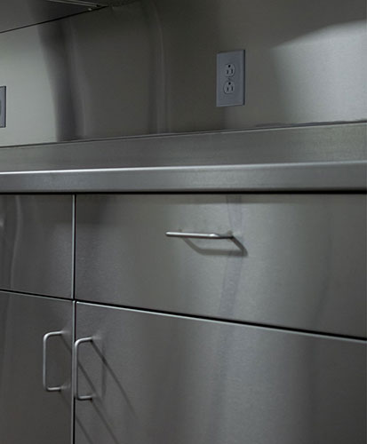 Stainless Scientific Lab Cabinets