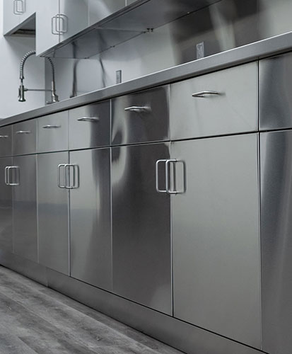 Stainless Scientific Lab Cabinets