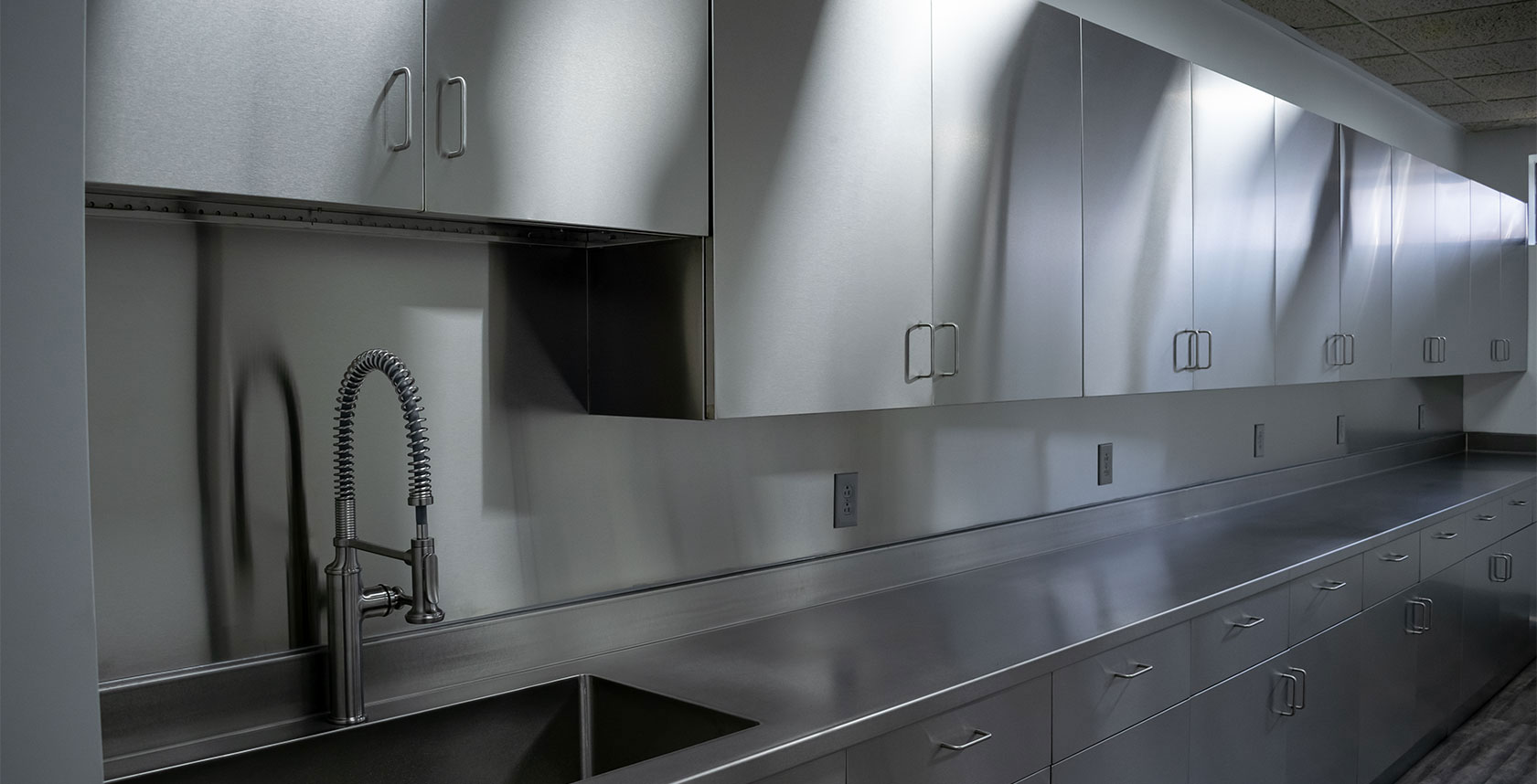 Stainless Scientific Lab Cabinets