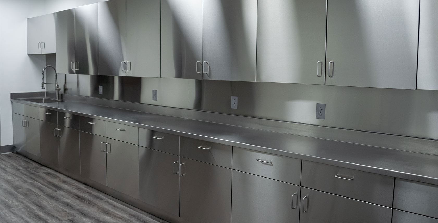 Stainless Scientific Lab Cabinets
