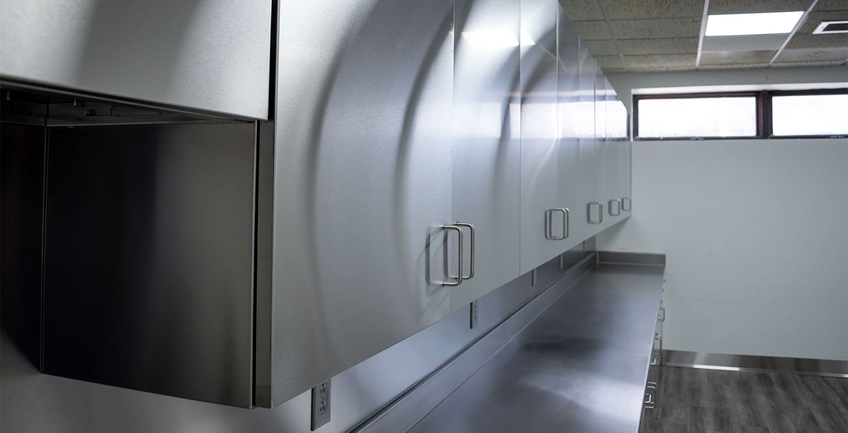 Stainless Scientific Lab Cabinets