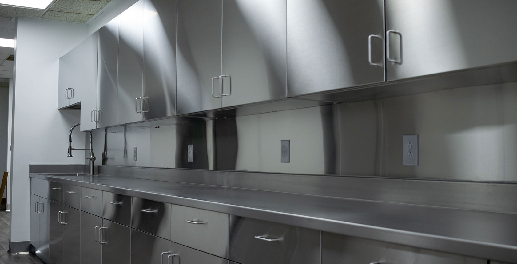 Stainless Scientific Lab Cabinets