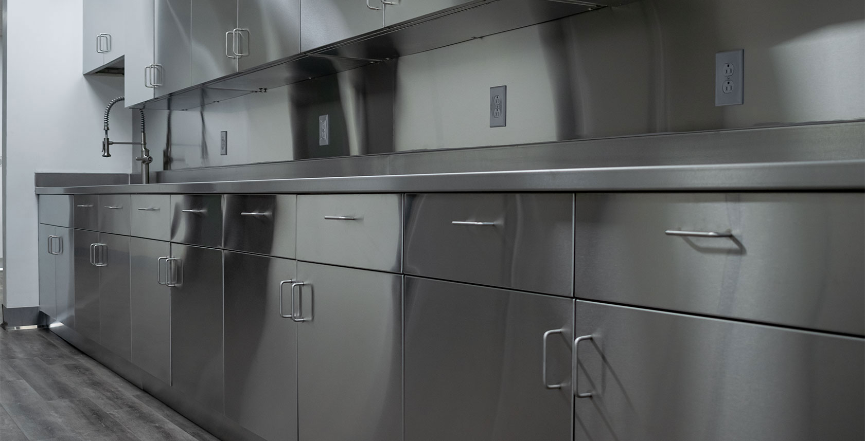 Stainless Scientific Lab Cabinets