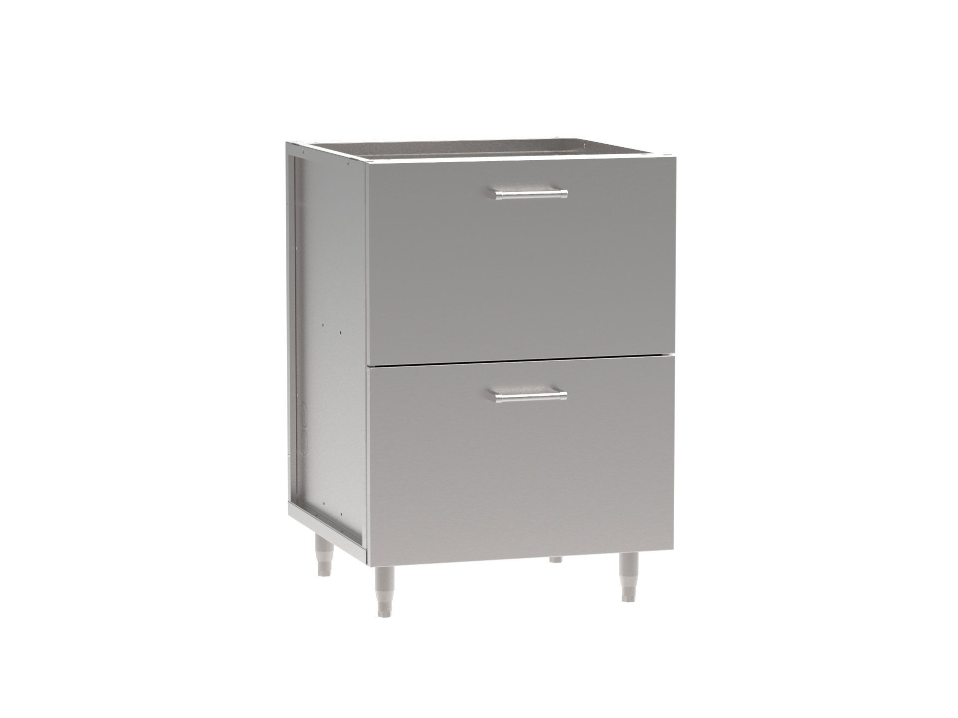 2 Half Drawers Base Cabinet